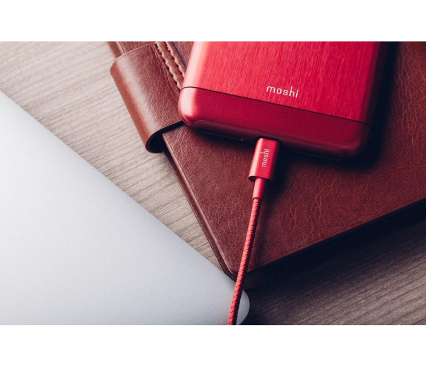 Moshi Kabel USB-Lightning MFI MOSHI 1.2m czerwony # - 1443069 - zdjęcie 5